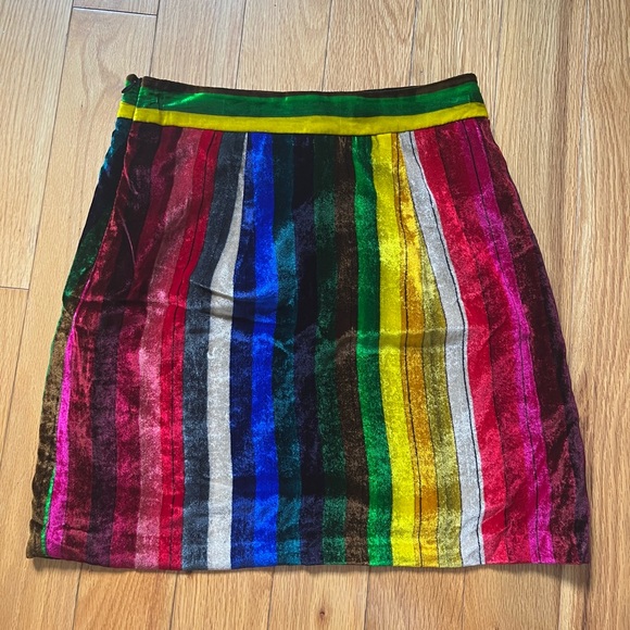 Milly velvet rainbow skirt 🌈 - Picture 4 of 4